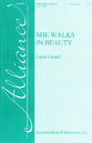 She Walks in Beauty TB choral sheet music cover